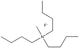 Methyl tributyl ammonium fluoride Struktur