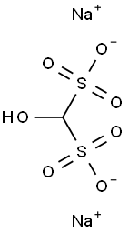 Sodiumhydroxymethylenesulfonate Struktur