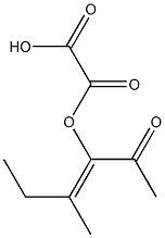 Methyl-a-mesitylOxideOxalate Struktur