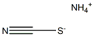 AMMONIUMTHIOCYANATE,0.1NSOLUTION Struktur