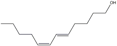 CIS,TRANS-5,7-DODECADIENOL Struktur