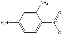 4-nitro-1,3-diaminobenzene Struktur