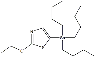 2-Ethoxy-5-(tributylstannyl)-1,3-thiazole Struktur