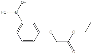 3-(2-Ethoxy-2-oxoethoxy)benzeneboronic acid Struktur