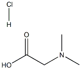 N,N-DIMETHYLGYLCINE HCL Struktur