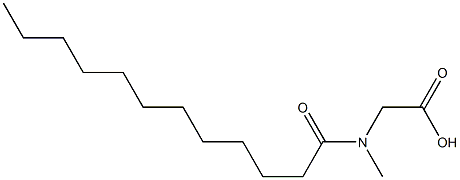 N-LAUROYL-L-SARCOSINE Struktur