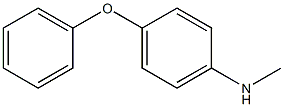 N-METHYL-4-AMINODIPHENYL ETHER Struktur