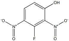 3-fluoro-2,4-dinitrophenol Struktur