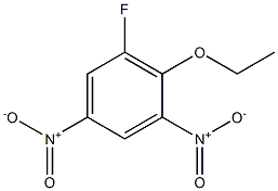 6-fluoro-2,4-dinitrophenetole Struktur