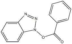 1-(benzoyloxy)benzotriazole Struktur