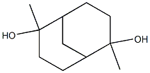 2,6-dimethylbicyclo(3.3.1)nonane-2,6-diol Struktur