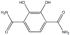 2,3-dihydroxyterephthalamide Struktur