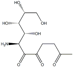 N-levulinoyl mannosamine Struktur