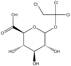 trichloroethanol glucuronide Struktur