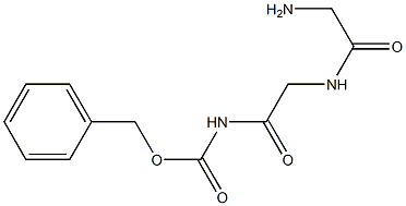 benzyloxycarbonylglycylglycinamide Struktur