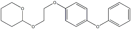 2-(4-phenoxyphenoxy)ethoxytetrahydropyran Struktur