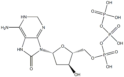 8-oxodeoxyadenosine triphosphate Struktur