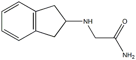 N-(2-indanyl)glycinamide Struktur