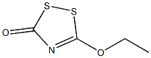 3-ethoxy-1,2,4-dithiazoline-5-one Struktur