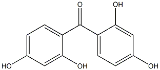 BIS(4-DIHYDROXYPHENYL)KETONE Struktur