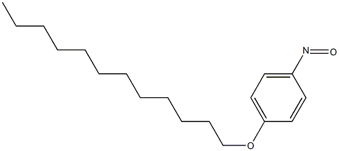 PARA-DODECYLOXYNITROSOBENZENE Struktur