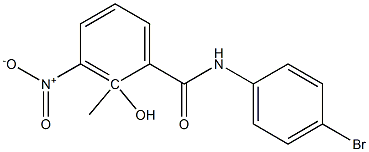 4'-BROMO-2-METHYL-3-NITROSALICYLANILIDE Struktur