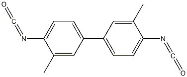 1,1'-BIPHENYL,4,4'-DIISOCYANATO-3,3'-DIMETHYL- Struktur