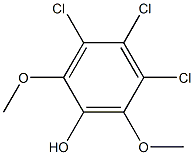 3,4,5-TRICHLOROSYRINGOL Struktur