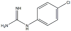 PARA-CHLOROPHENYLGUANIDINE Struktur