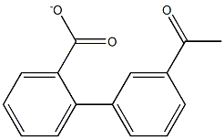 3-ACETYLPHENYLBENZOATE Struktur