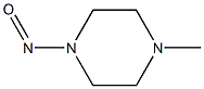 N-METHYL-N'-NITROSOPIPERAZINE Struktur