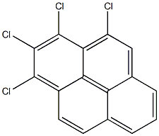 TETRACHLOROPYRENE Struktur