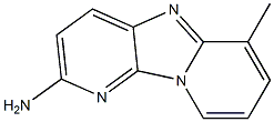 2-AMINO-6-METHYLDIPYRIDO(1,2-A:3',2'-D)IMDAZOLINE Struktur