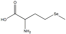 BUTYRICACID,2-AMINO-4-(METHYLSELENYL)-,D- Struktur