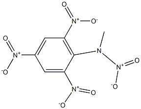 N-METHYL-N,2,4,6-TETRANITROBENZAMINE Struktur