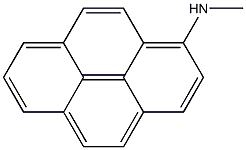 N-METHYL-1-AMINOPYRENE Struktur