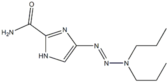 DIPROPYL-TRIAZENOIMIDAZOLE-CARBOXAMIDE Struktur