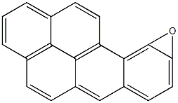 BENZO(A)PYRENE-9,10-EPOXIDE Struktur