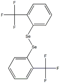 DI(TRIFLUOROMETHYLPHENYL)DISELENIDE Struktur