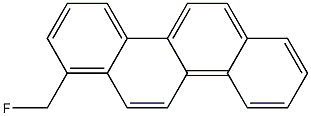 FLUOROMETHYLCHRYSENE Struktur