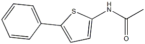 N-(5-PHENYLTHIOPHEN-2-YL)-ACETAMIDE Struktur