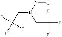 NITROSOBIS-(TRIFLUOROETHYL)-AMINE Struktur