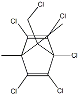 HEXACHLOROBORNADIENE Struktur