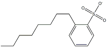 N-OCTYLBENZENESULPHONATE Struktur