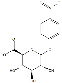 PARA-NITROPHENYLGLUCURONIDE Struktur