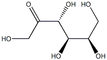 D-RIBO-2-HEXULOSE Struktur