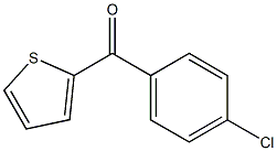 2-PARA-CHLOROBENZOYLTHIOPHENE Struktur