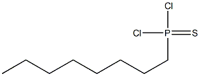 OCTYLPHOSPHONOTHIOICDICHLORIDE Struktur