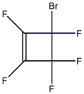 3-BROMOPENTAFLUOROCYCLOBUTENE Struktur