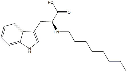 OCTYLTRYPTOPHAN Struktur